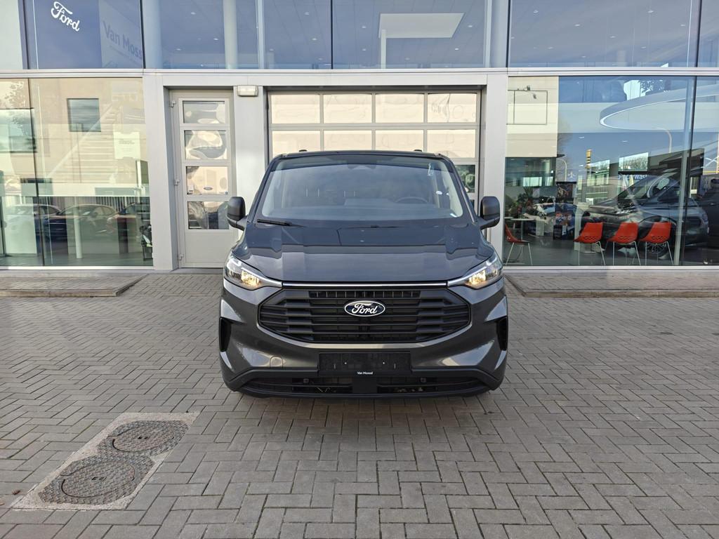 Ford Transit Custom 320L Trend - Camera - Trekhaak, Autos, Argent ou Gris, Entreprise, 3 places, Boîte manuelle