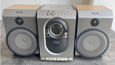 Philips Micro HiFi-systeem MC150/22, Ophalen, Philips, Cd-speler, Losse componenten