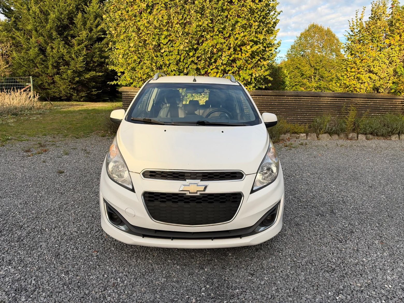 CHEVROLET SPARK - PERFECTE STAAT/TOPSTAAT, Auto's, Voorwielaandrijving, 4 cilinders, Leder en Stof, Wit