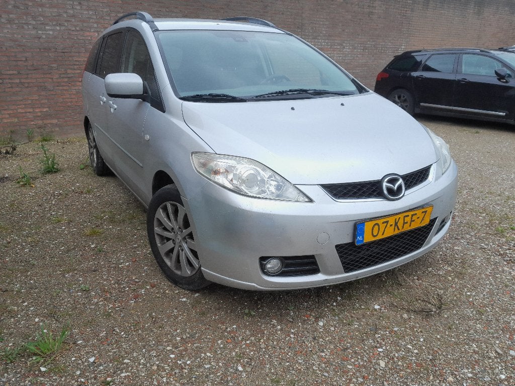 Mazda 5 benzine, bj 2006, km 245K Technisch goede staat!, Auto's, Mazda, Particulier, Trekhaak, Benzine