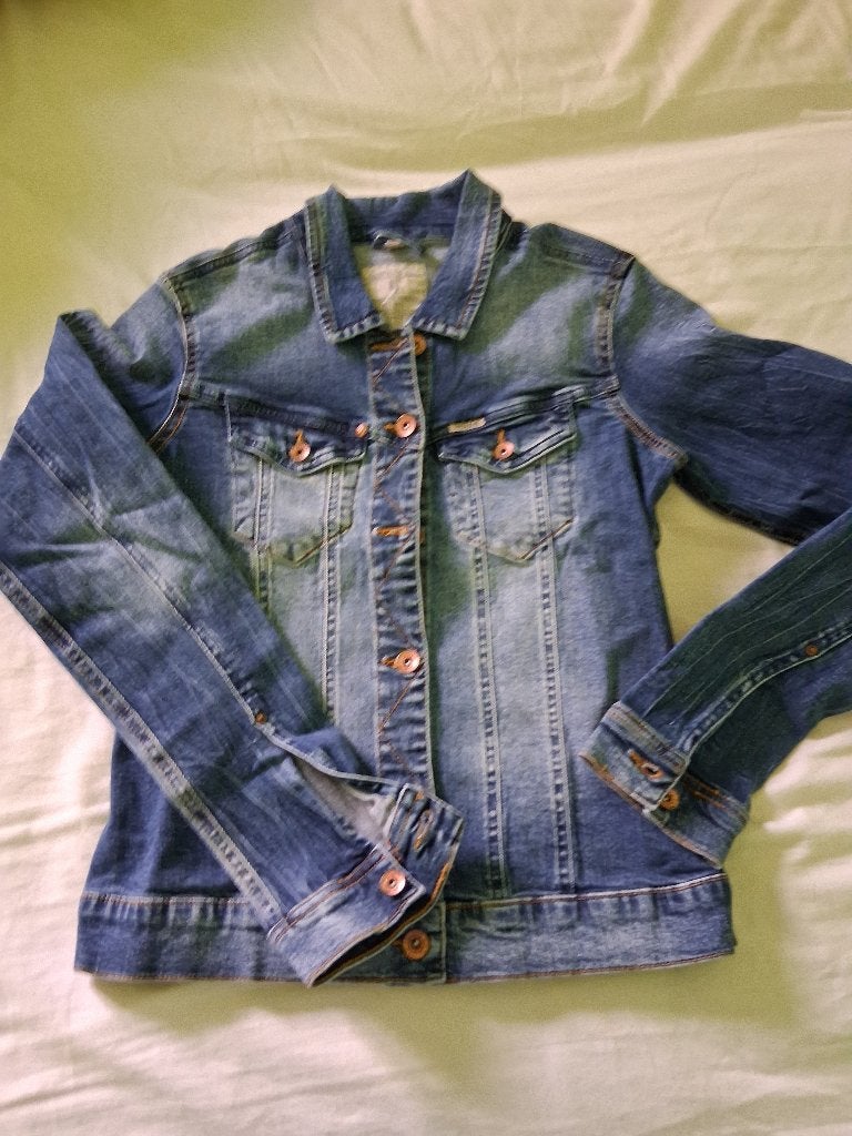 jeansjas - maat S, Kleding | Dames, Blauw, Ophalen of Verzenden, Zo goed als nieuw, Maat 36 (S)