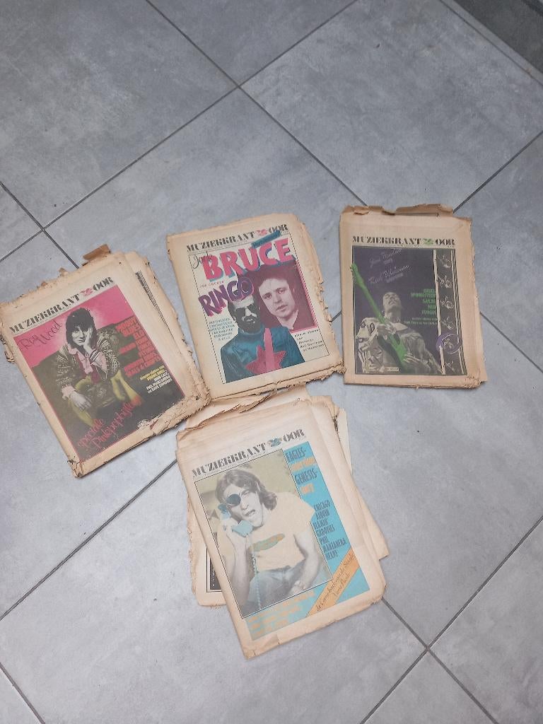 Anciens Journaux Muziekkrant OOR, Enlèvement ou Envoi, 1960 à 1980, Journal ou Magazine