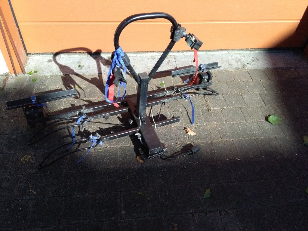 Fietsenrek voor op trekhaak auto, Autos : Divers, Support d'attelage, 2 vélos, Comme neuf, Enlèvement