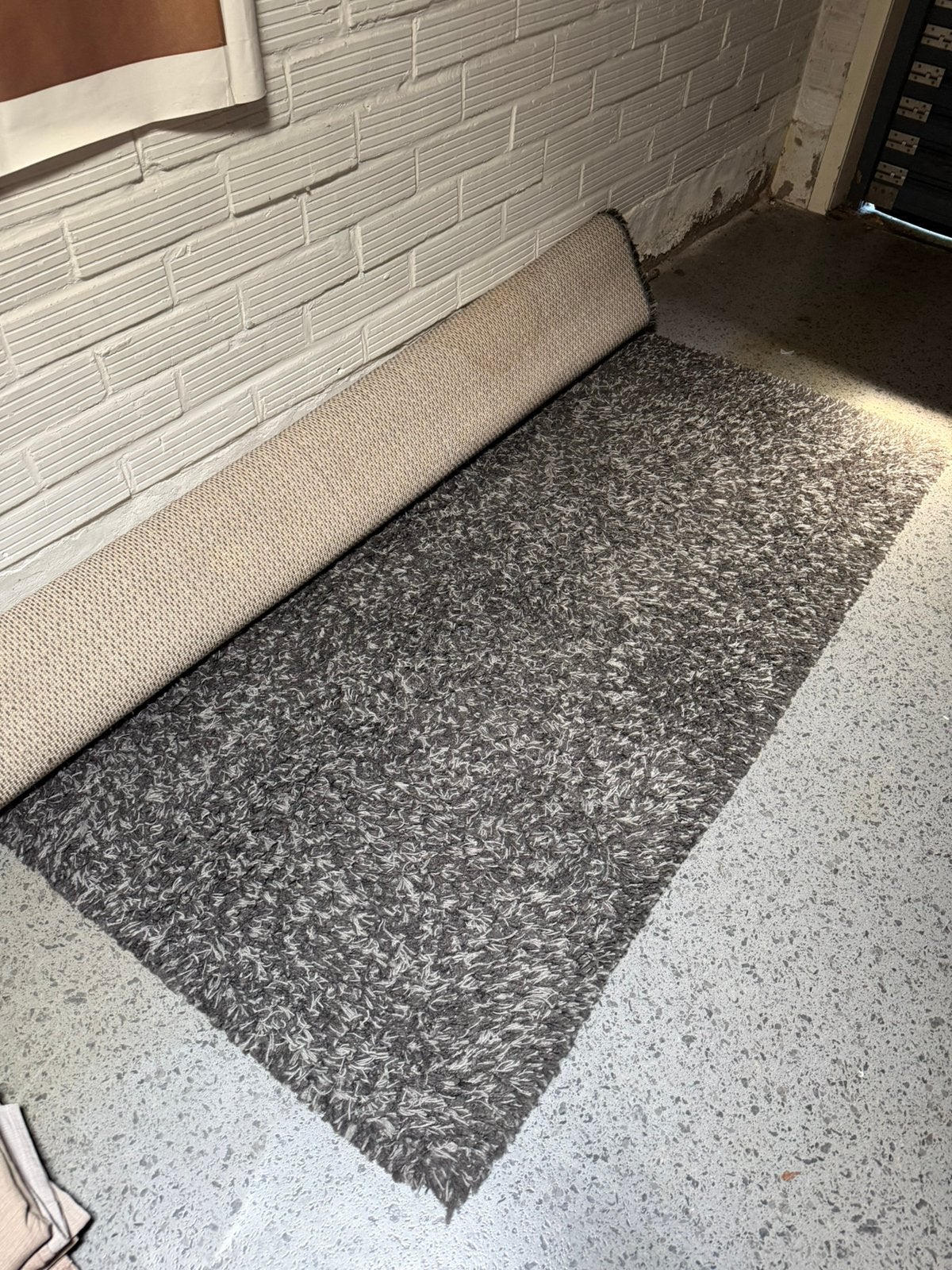 Tapijt 2x3m, Ophalen, Zo goed als nieuw, Grijs, 5 tot 10 m²