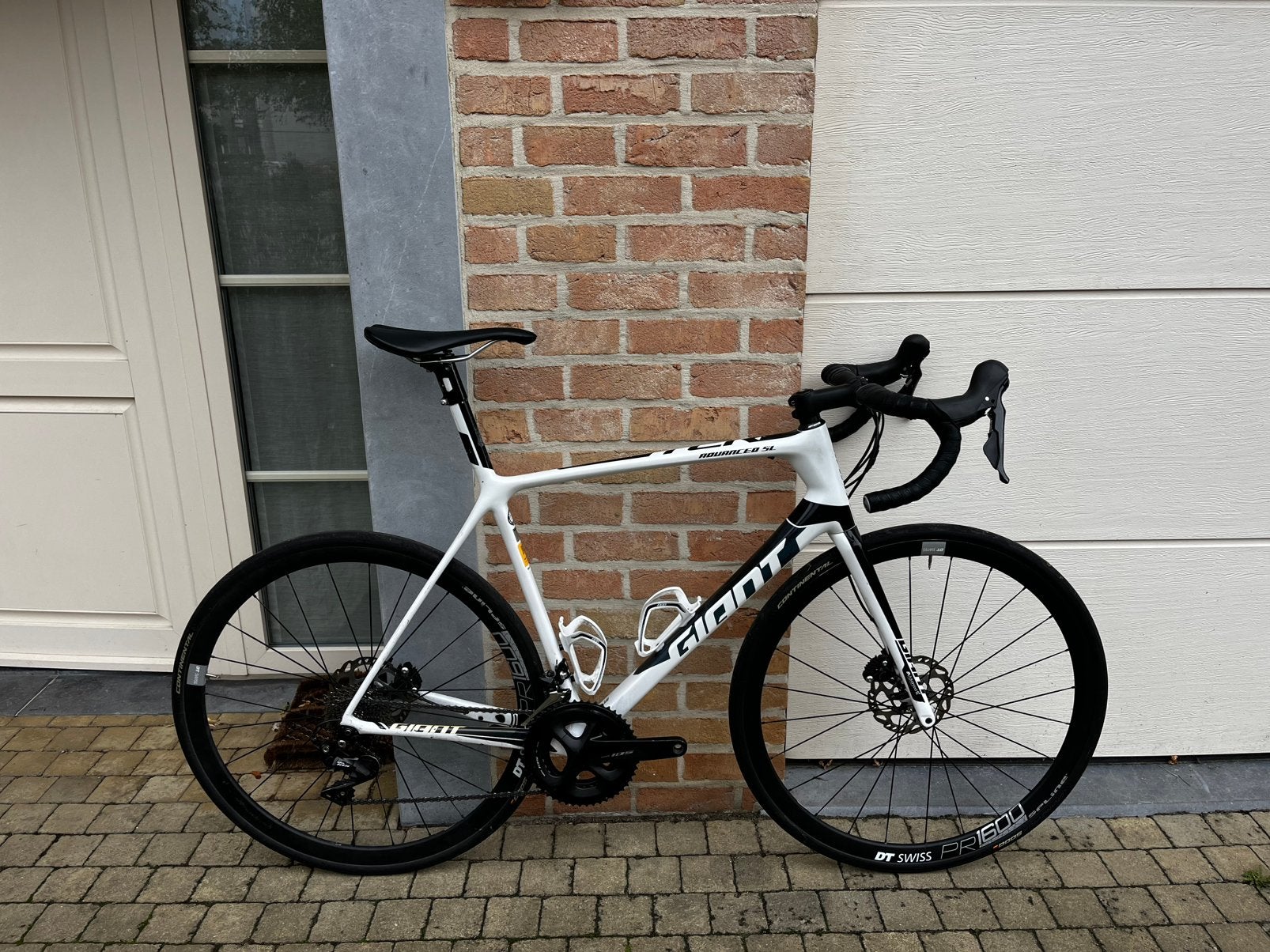 GIANT TCR Advanced SL (Taille L) – Freins à disques –, Enlèvement, Carbone, Frein à disque, Giant