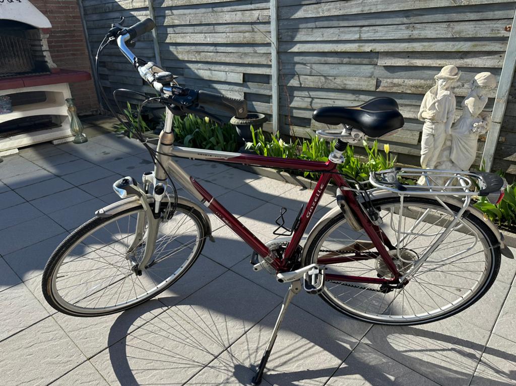 Gazelle heren fiets, Fietsen en Brommers, Ophalen, Zo goed als nieuw, Gazelle