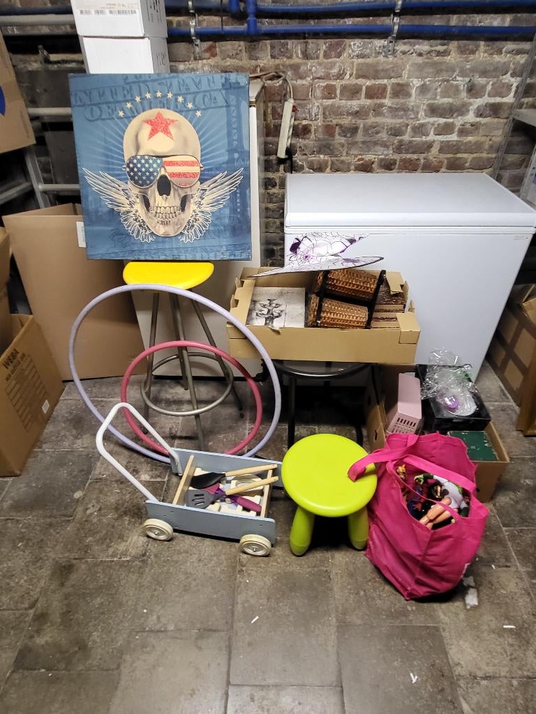 Lot de brocante, Enlèvement, Utilisé