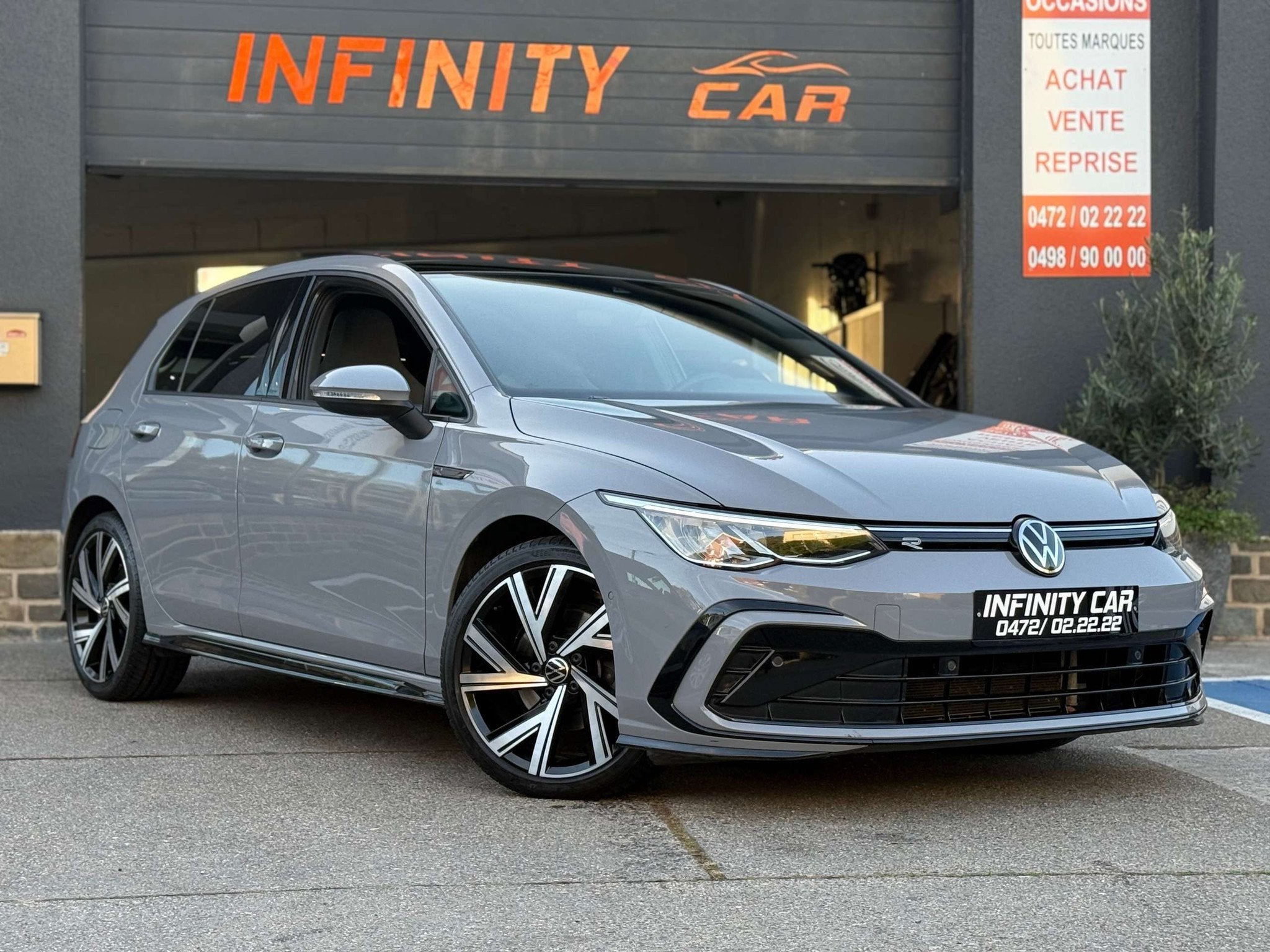 Volkswagen Golf Golf 1.5 eTSI R-Line DSG (bj 2021), Auto's, 4 cilinders, 109 g/km, Alcantara, Bedrijf