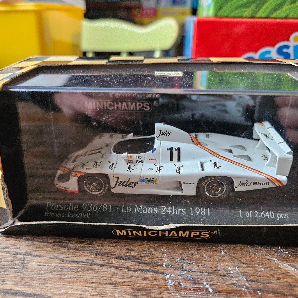 Minichamps Porsche 93681 Le Mans 1981 Winner ICKX, Enlèvement ou Envoi, Neuf, Voiture, MiniChamps