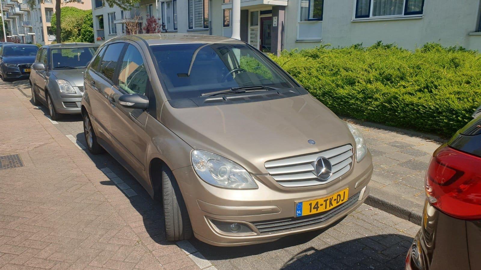 MERCEDES  B170 AUTOMAAT, Auto's, Automaat, Euro 5, Achterwielaandrijving, Beige