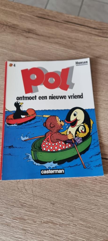 Strip Pol - 4 Pol ontmoet een nieuwe vriend, Livres, BD, Comme neuf, Une BD, Enlèvement ou Envoi