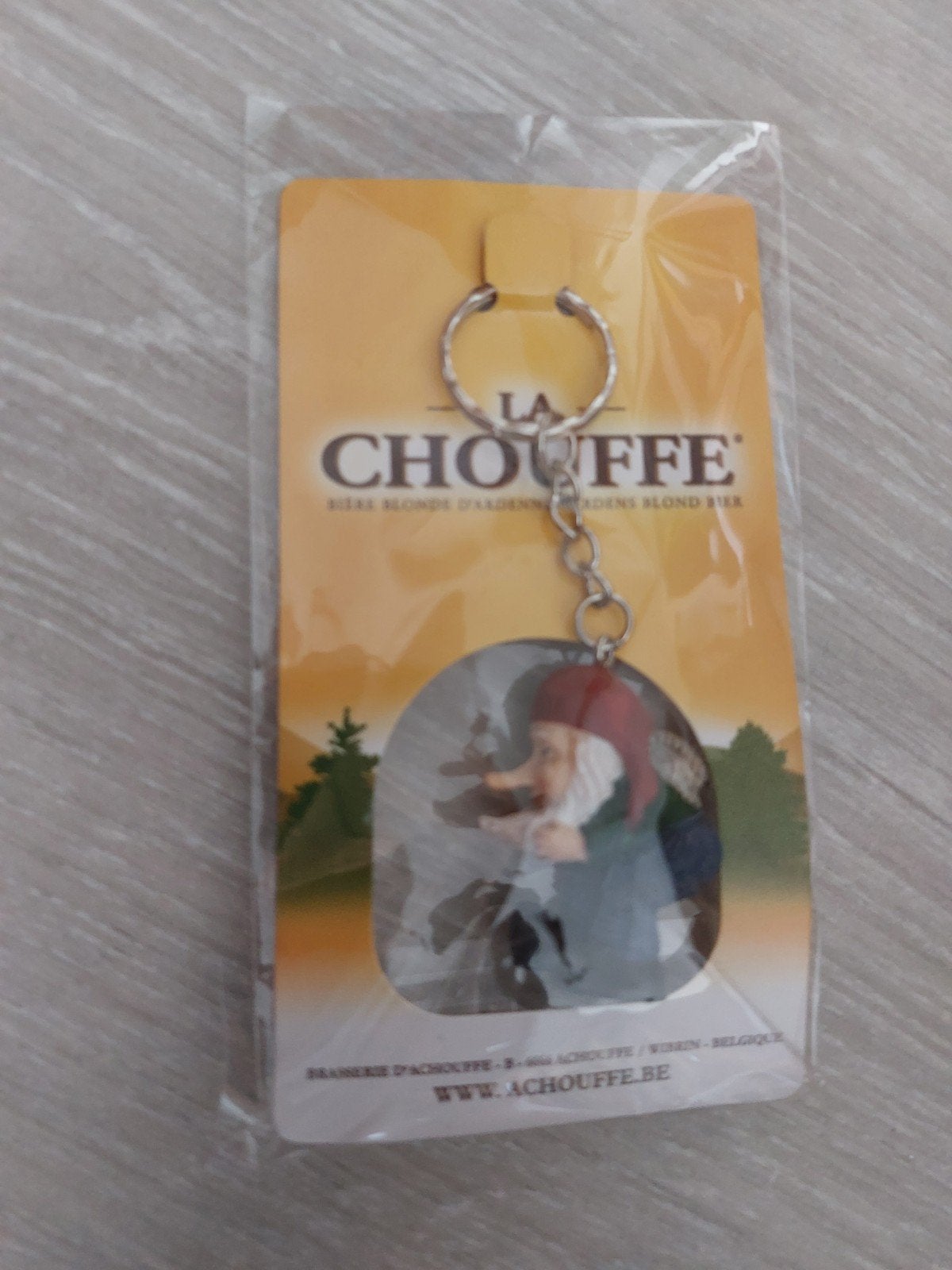 Sleutelhanger La Chouffe., Ophalen of Verzenden