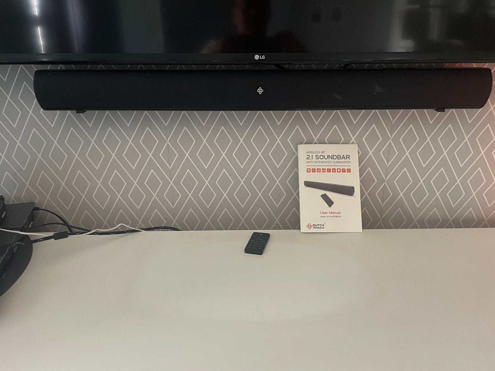 2.1 SOUNDBAR, Ophalen, Gebruikt