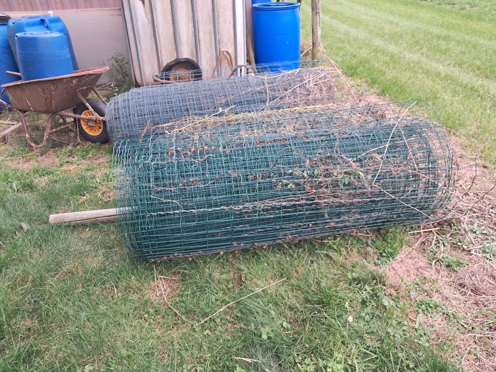 Omheining draad, Ophalen, Gebruikt, 20 meter of meer, Draad