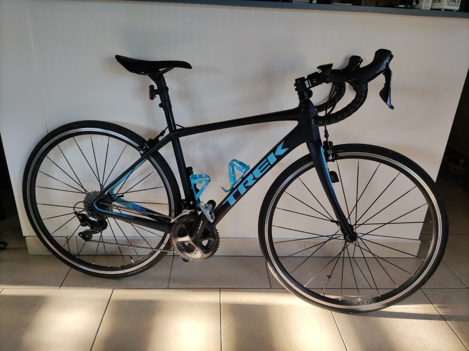 Vélo trek Domane Shimano 105, Vélos & Vélomoteurs, Autres marques, 10 à 15 vitesses, Frein sur jante, 49 à 53 cm