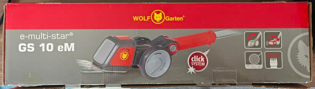 WOLF-Garten GS 10 eM, Ophalen, Wolf Garten, Accu, Nieuw