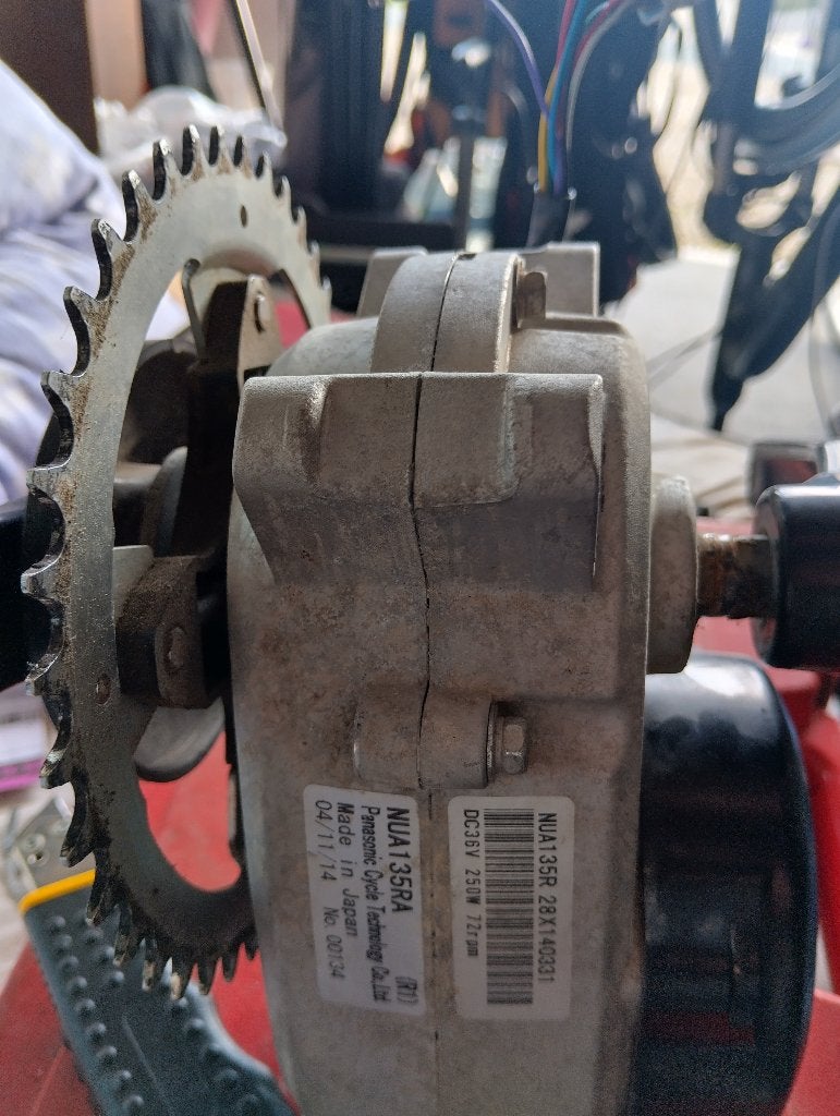 Gezocht: Panasonic middenmotor voor Kettler Flyer NUA135RA, Enlèvement, Utilisé