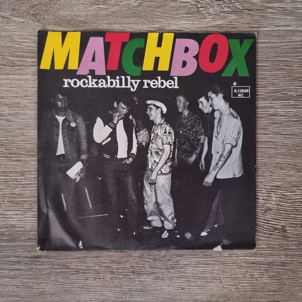 7" Matchbox - Rockabilly rebel, Enlèvement ou Envoi, Utilisé, 7 inch, Rock et Metal