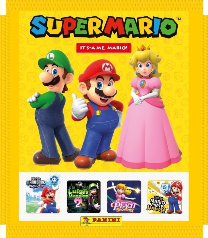 panini it's a me mario, Ophalen, Nieuw, Meerdere stickers