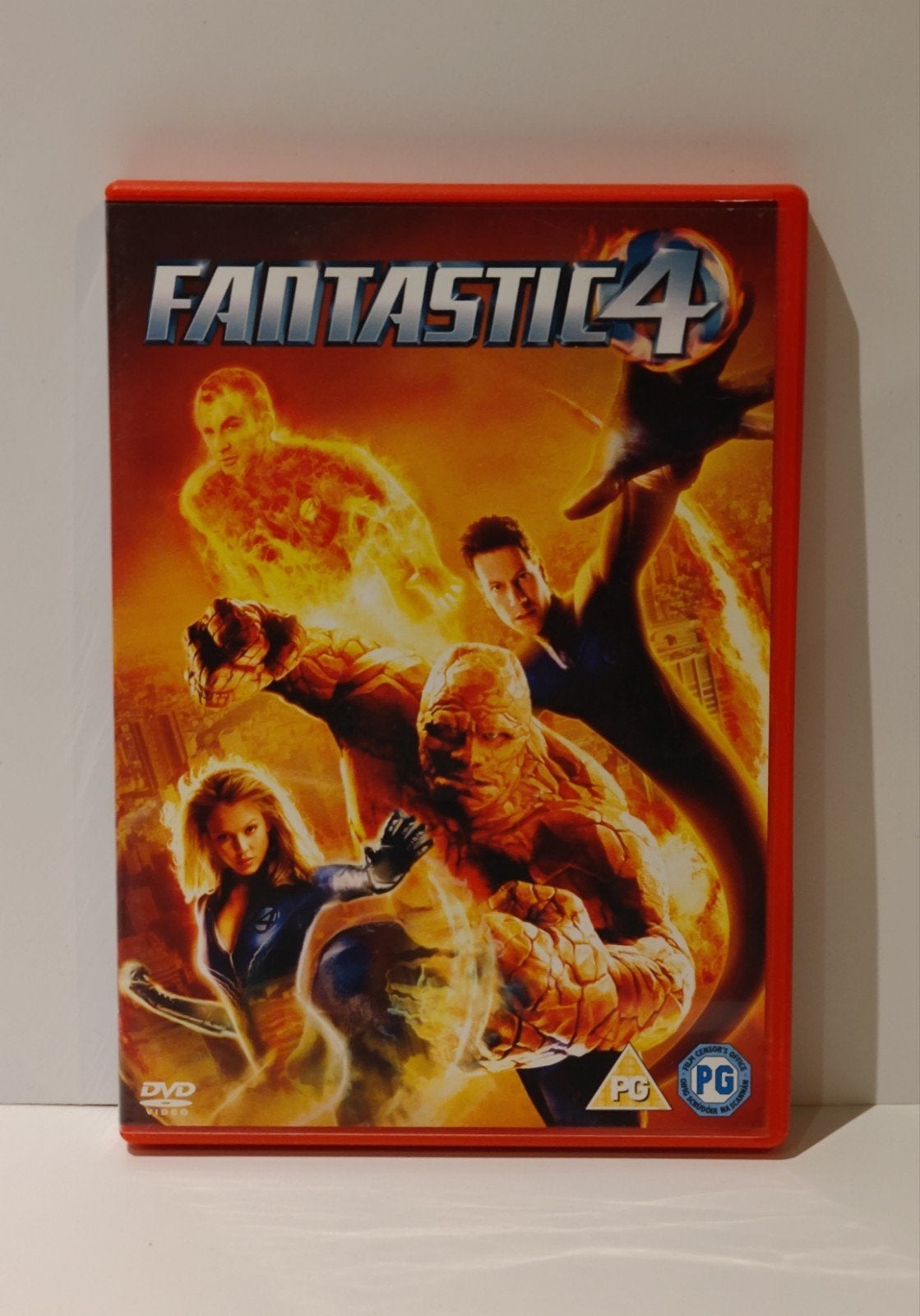 Fantastic Four DVD Marvel 2005 Jessica Alba Chris Evans, Ophalen of Verzenden, Actie