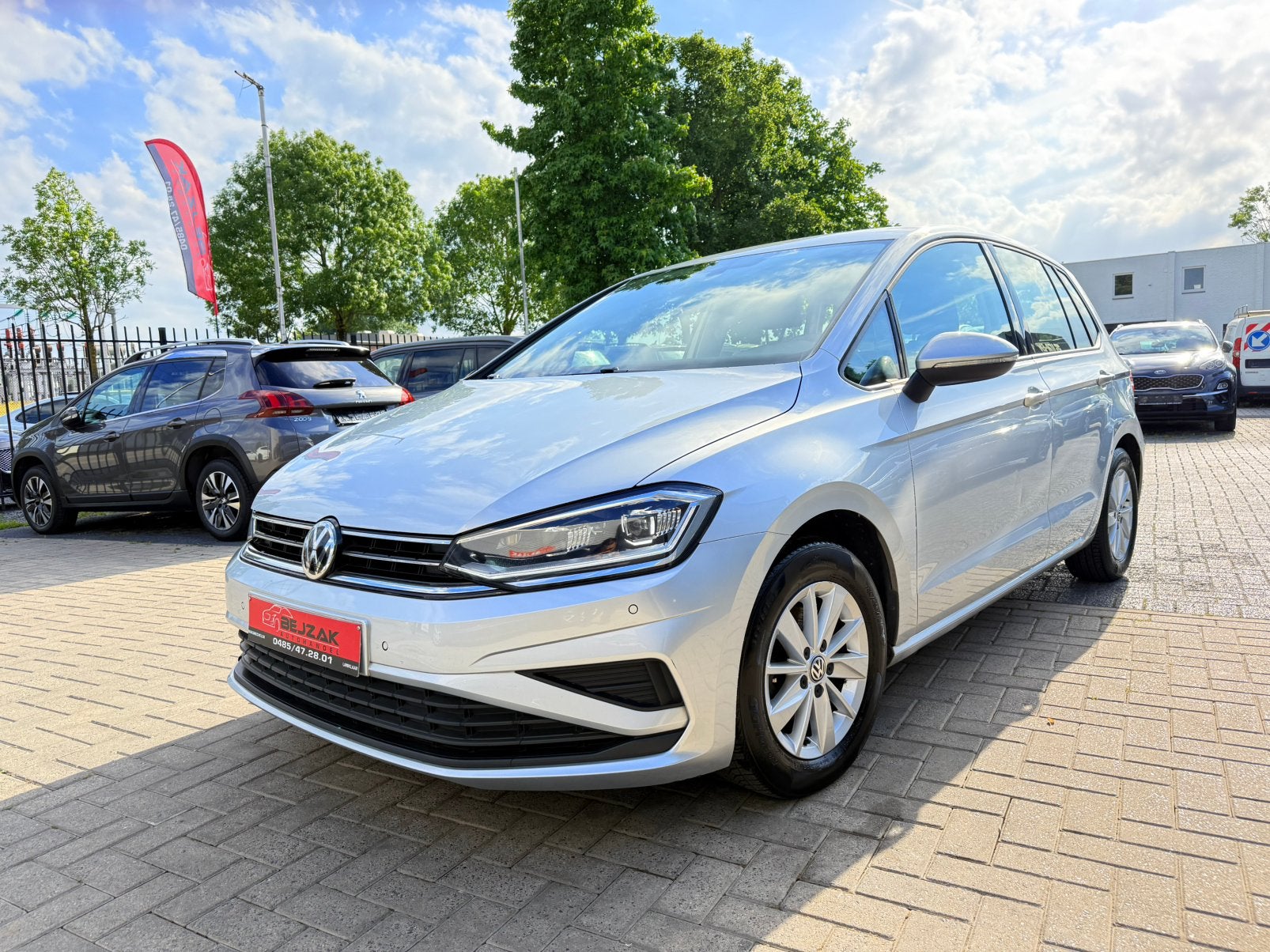 Volkswagen Golf sportsvan 1.0i DSG 2019 1j Garantie, Automaat, Monovolume, Golf Sportsvan, Bedrijf