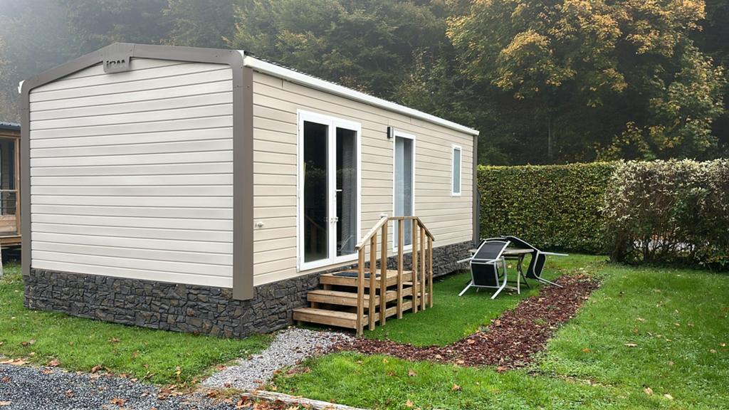 Stacaravan te koop ardennen (semois vallei), Caravans en Kamperen, Stacaravans, Ophalen