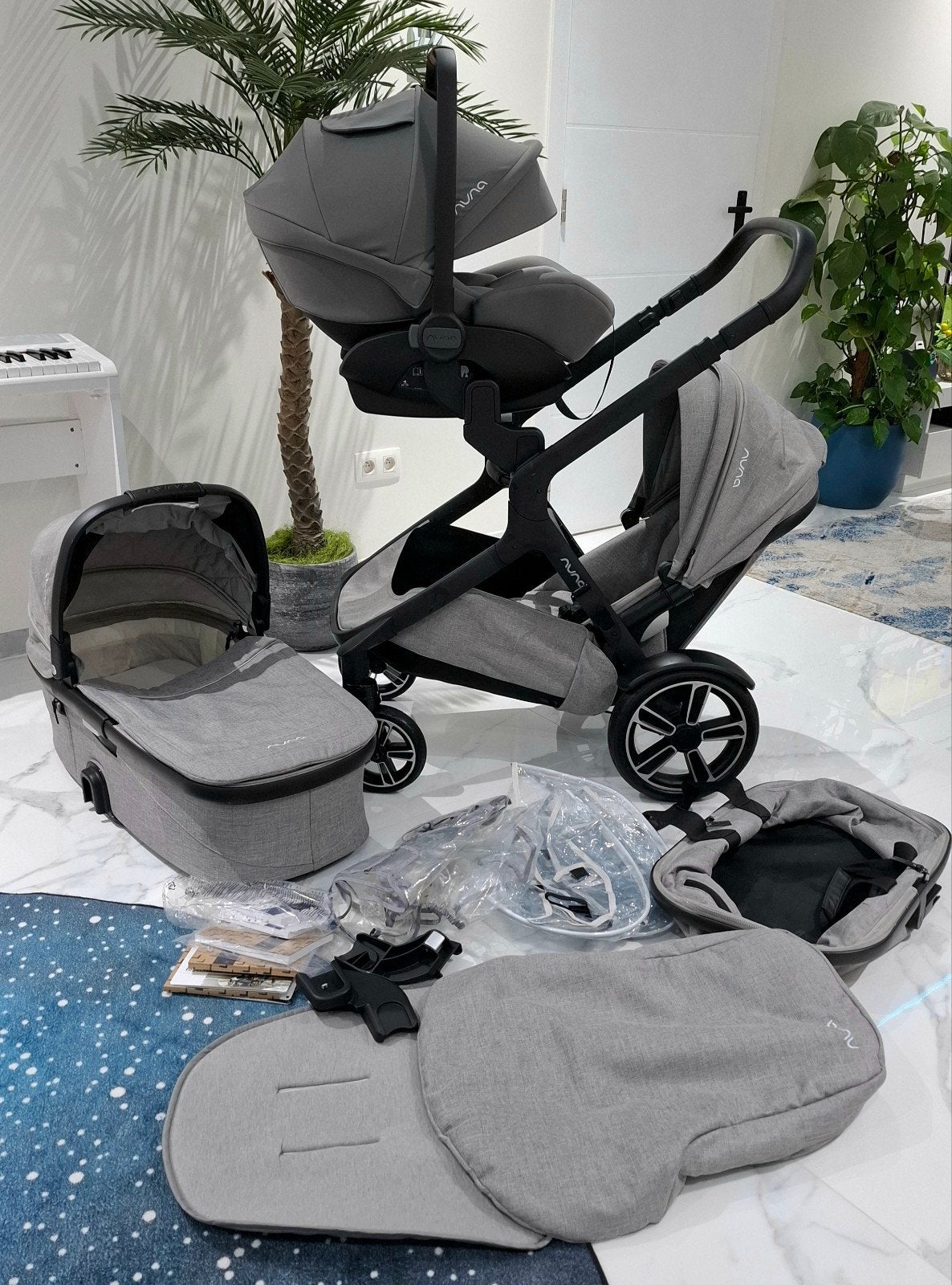 kinderwagen Nuna duo, Ophalen, Kinderwagen, Maxi-Cosi