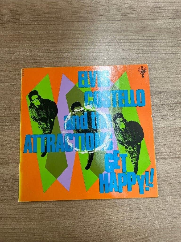 ELVIS COSTELLO - GET HAPPY !, LP, Gebruikt, Ophalen of Verzenden, Classic Rock
