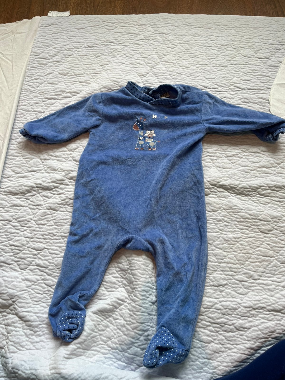 Pyjama maat 86 onsie, Kinderen en Baby's, Babykleding | Maat 86, Ophalen, Zo goed als nieuw, Jongetje of Meisje, Nacht- of Onderkleding