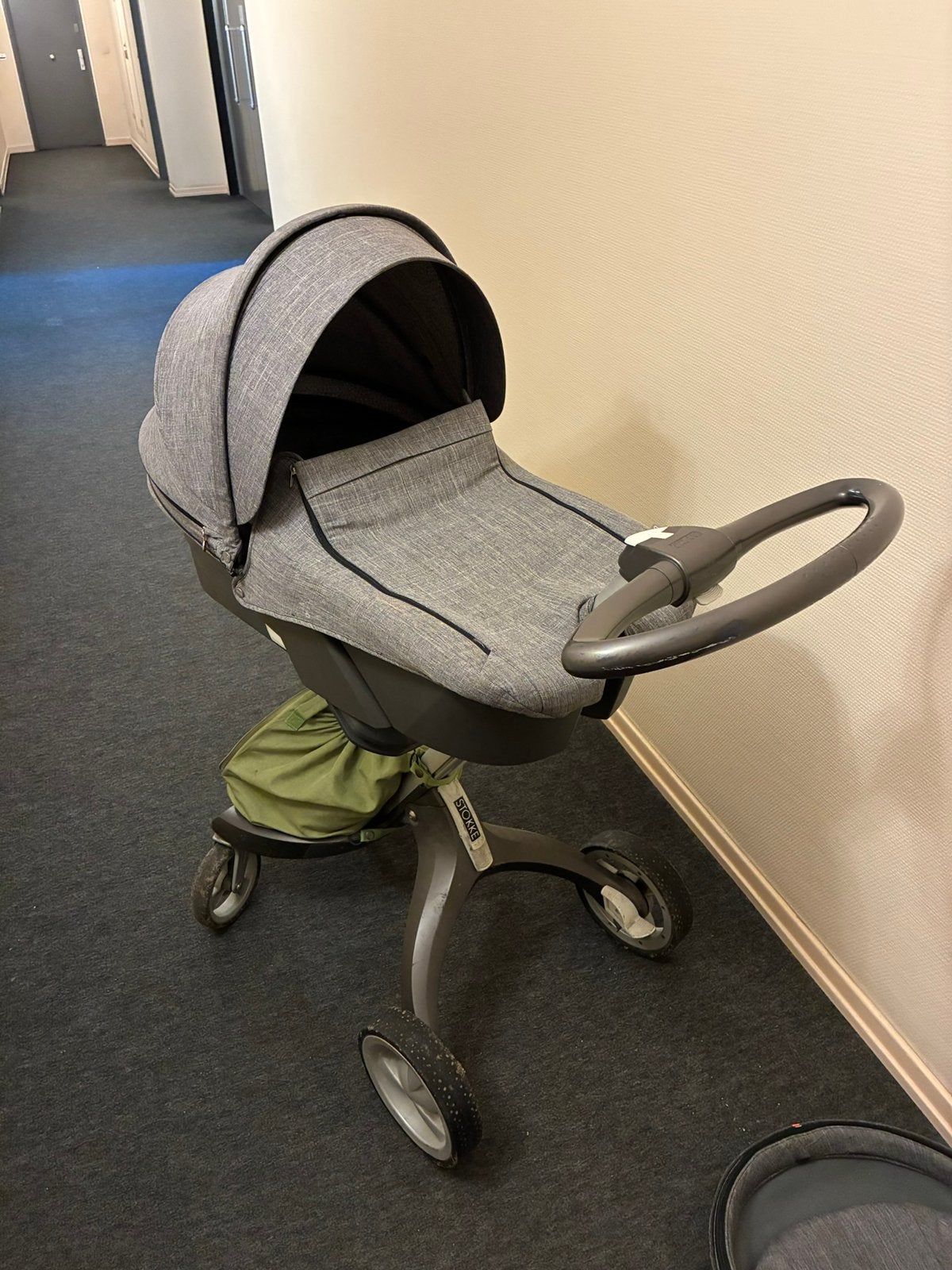Stokke Xplory, Enlèvement, Utilisé