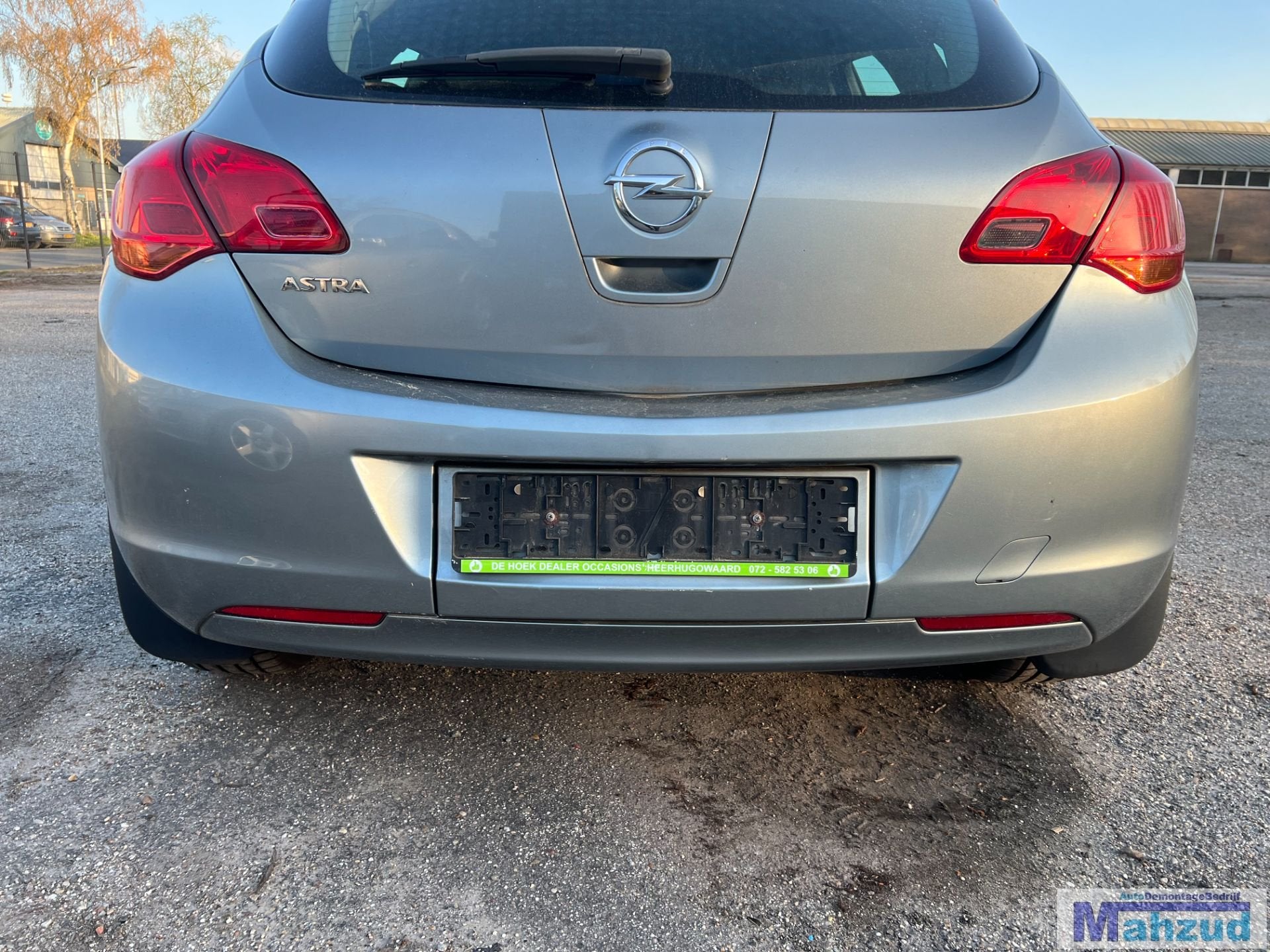 OPEL ASTRA J Grijs Z179 achterbumper hatchback 2009-2015, Auto-onderdelen, Gebruikt, Opel Automobile GmbH, Kontakt@opel-infoservice.de