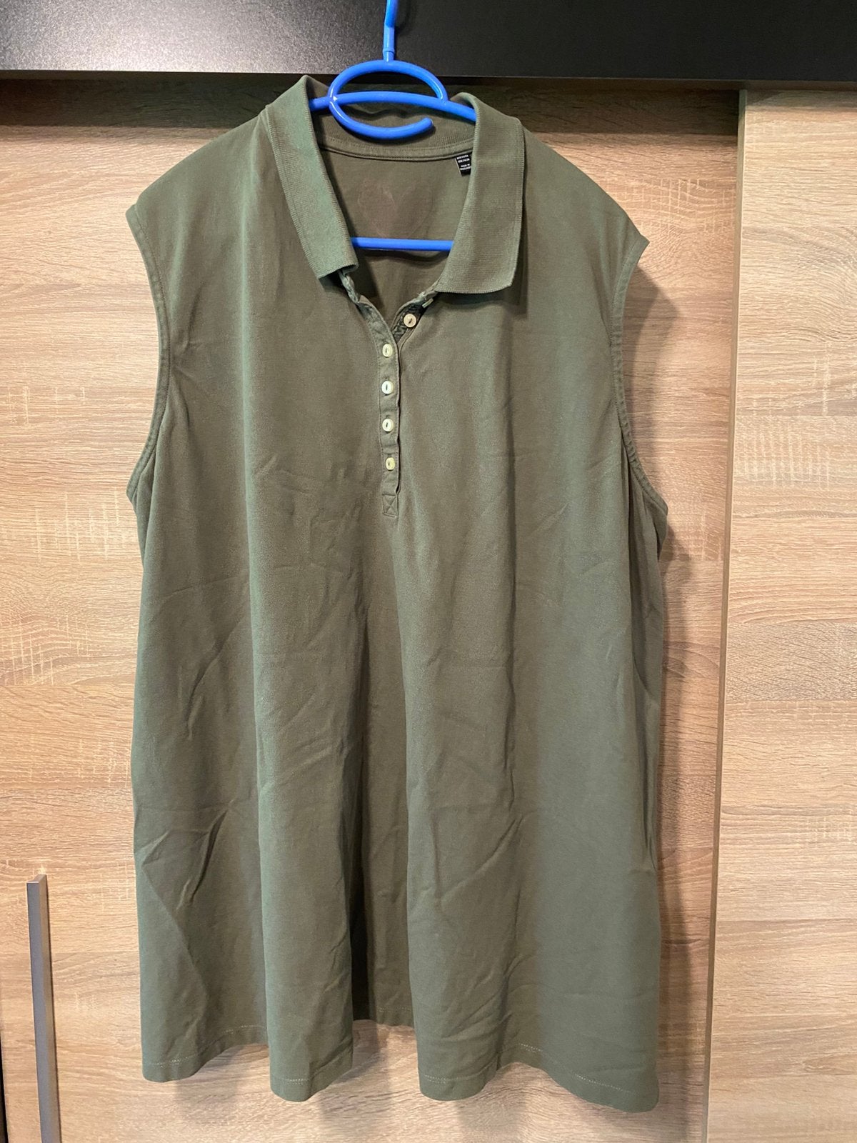 Mouwloos poloshirt 46/48, Ophalen of Verzenden, Zo goed als nieuw