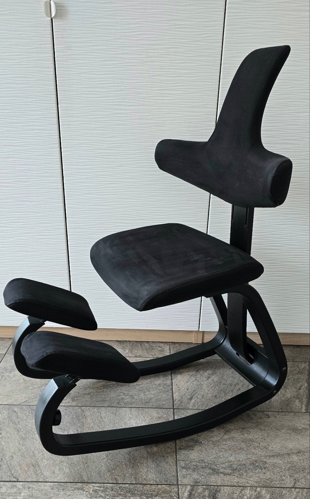 Varier Stokke Thatsit bureau ergonomische balans stoel, Ophalen, Ergonomisch, Zwart
