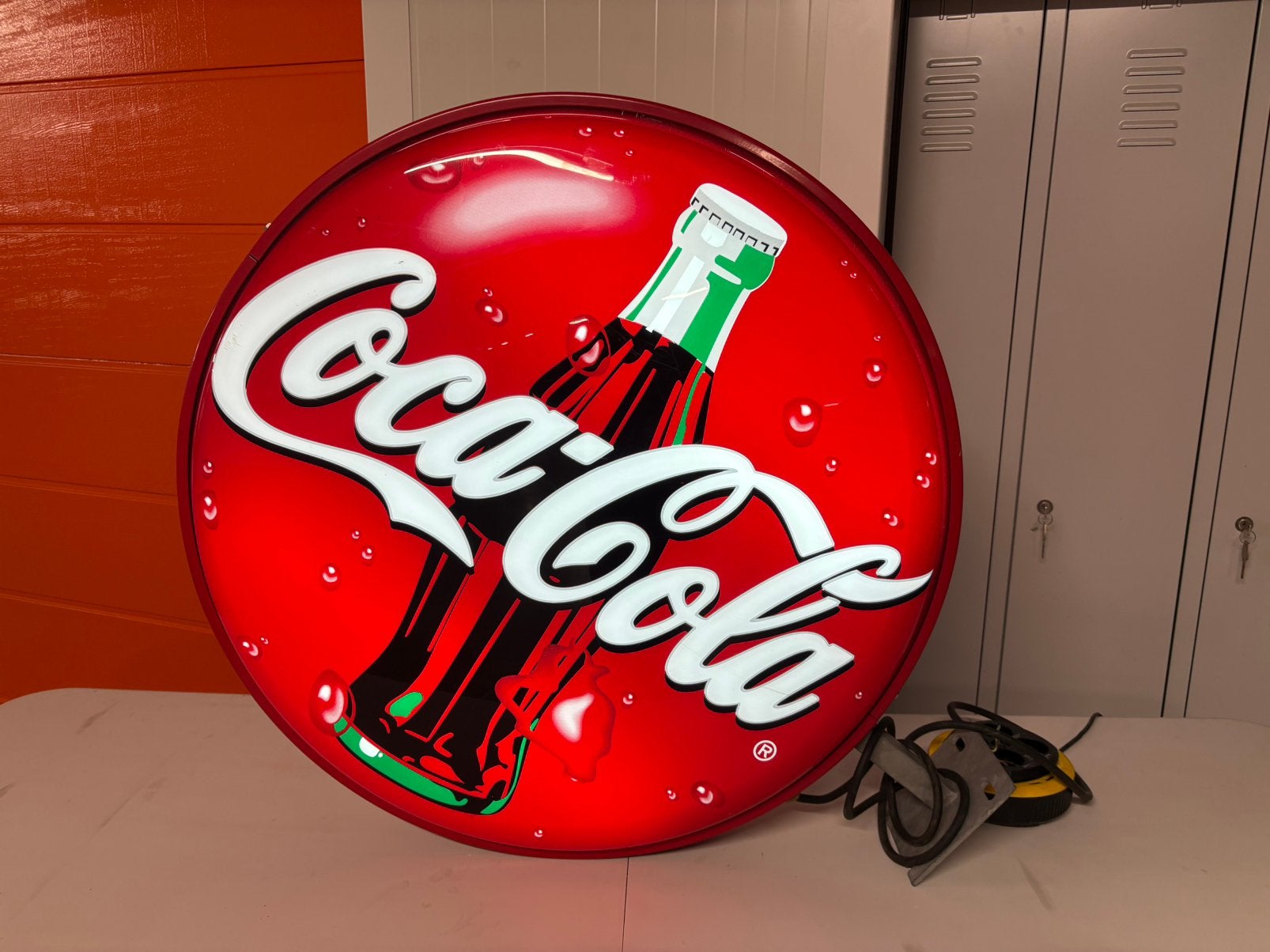Coca cola lichtreclame, Ophalen, Zo goed als nieuw, Lichtbak of (neon) lamp