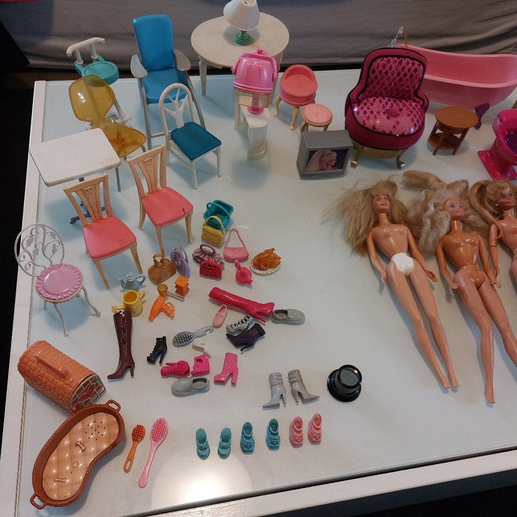 Vintage Mattel Barbie-set (jaren 80/begin 2000), Ophalen, Barbie