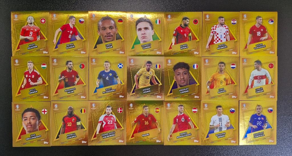 Kit complet Topps Euro 2024 SP Normal, Enlèvement ou Envoi, Neuf, Plusieurs autocollants