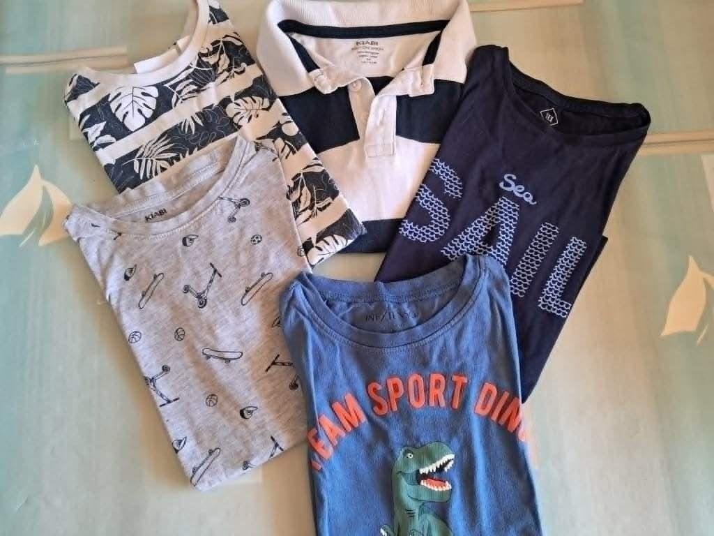 3 t shirts et 1 polo garçon 6 ans, Enlèvement, Garçon