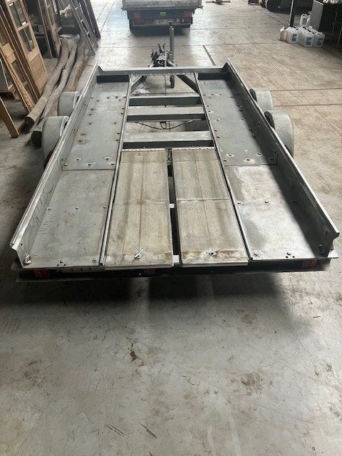 autotrailer, Ophalen, Gebruikt