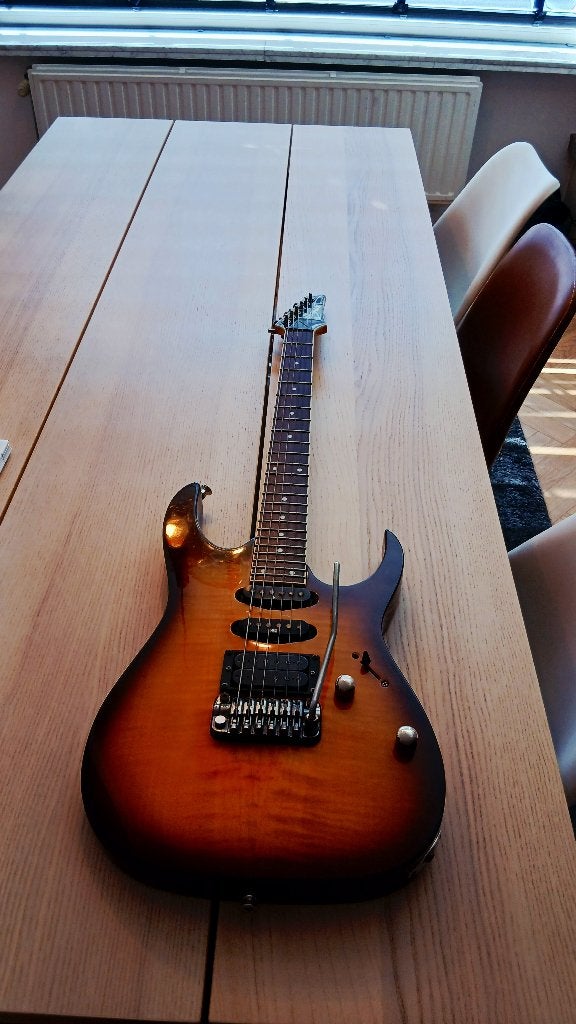 gitaar Ibanez vfm 460 (bridge aan vervanging toe), Ophalen, Ibanez