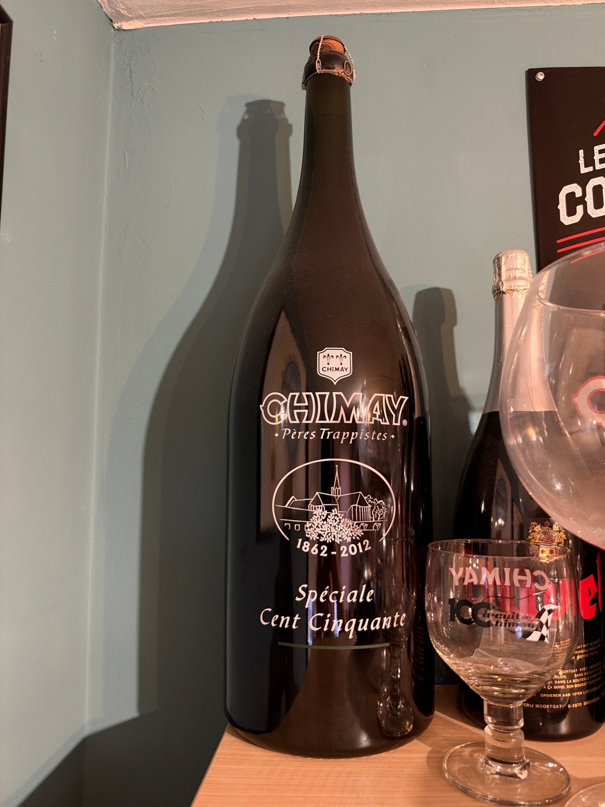 Bouteille chimay 6l speciale 150ans, Enlèvement ou Envoi, Comme neuf