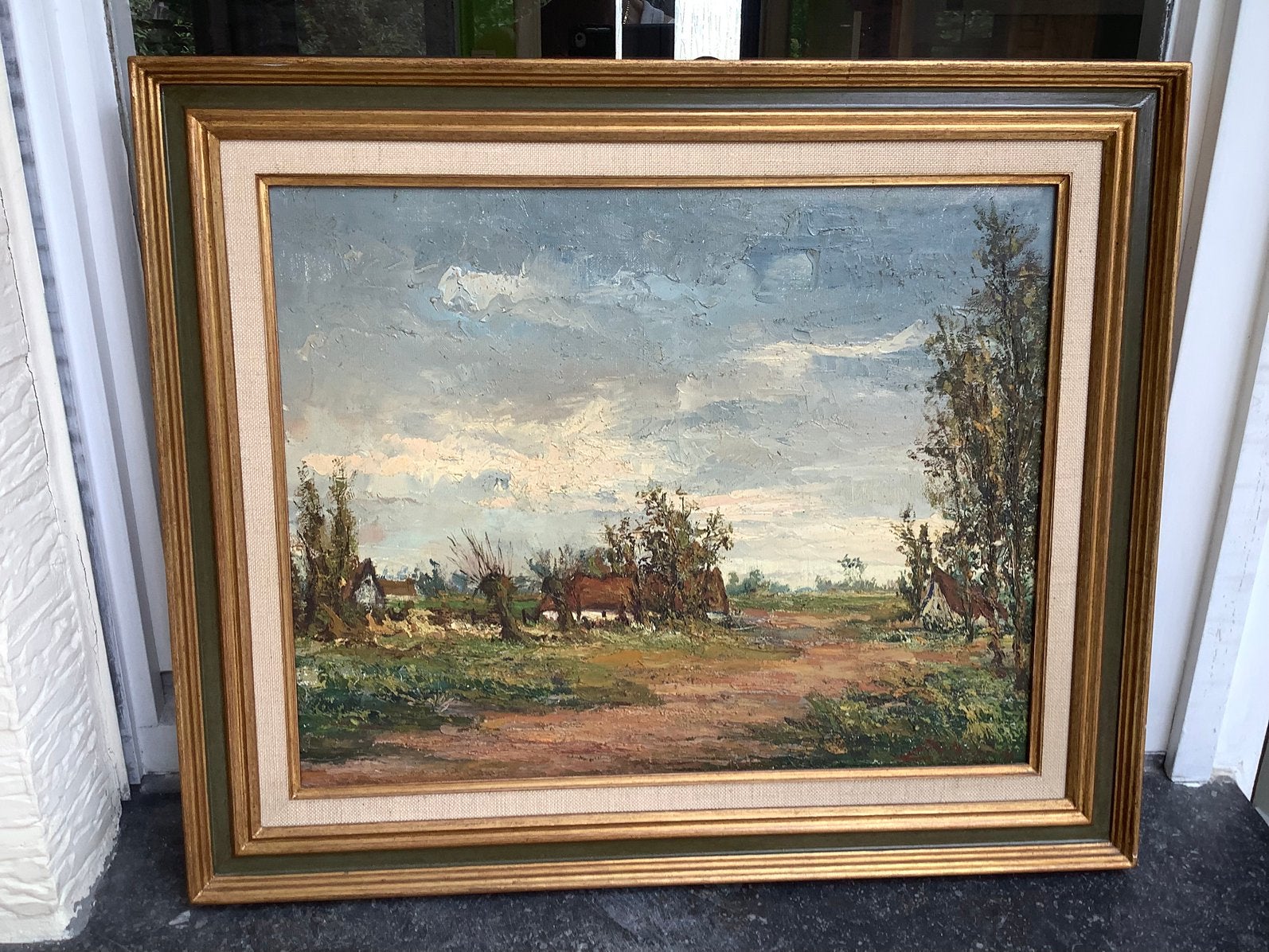 Belle peinture à l'huile, Antiquités & Art, Enlèvement