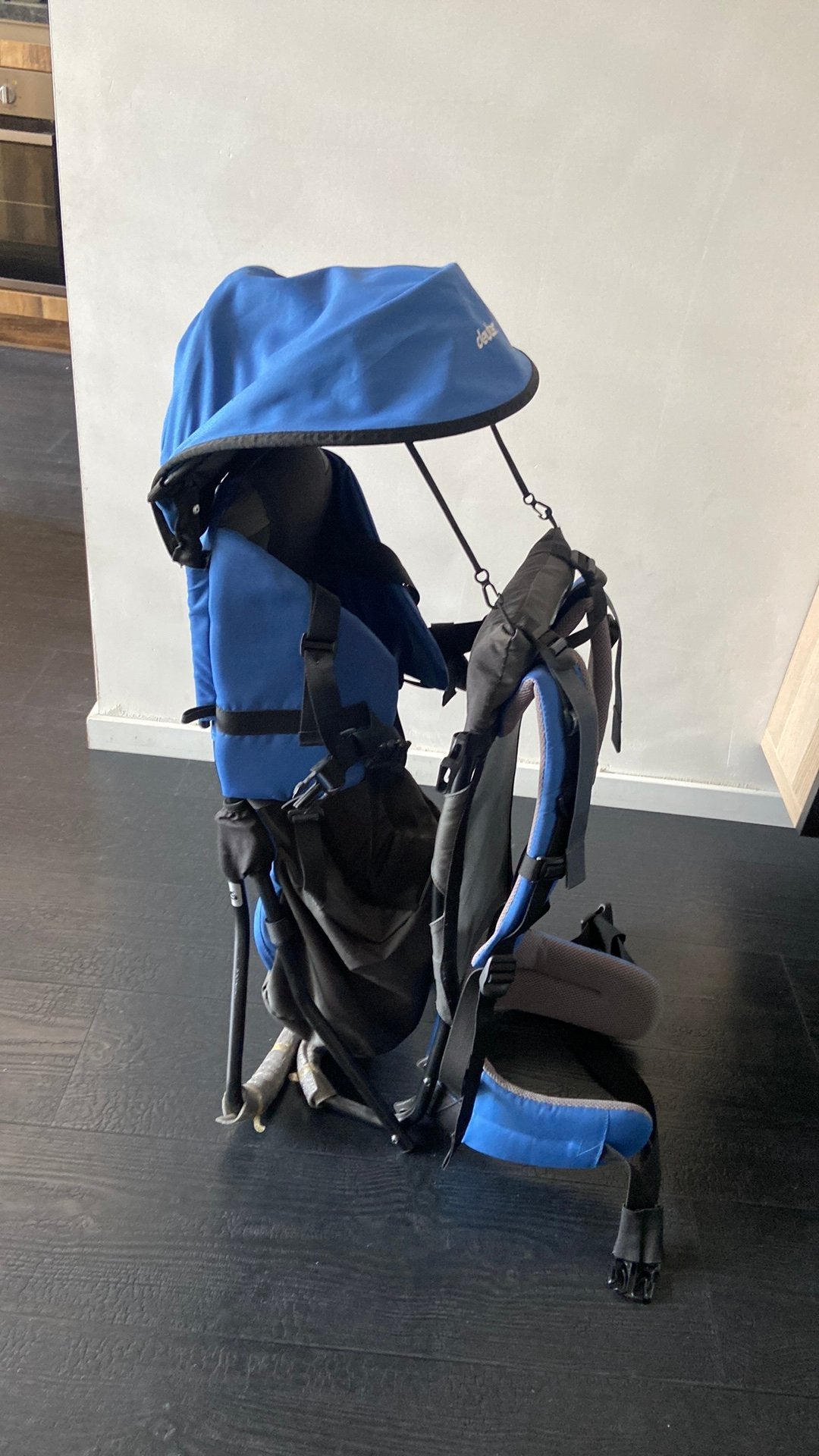 Deuter Kid Aircomfort, Kinderen en Baby's, Zo goed als nieuw, Rug, Draagzak, Ophalen