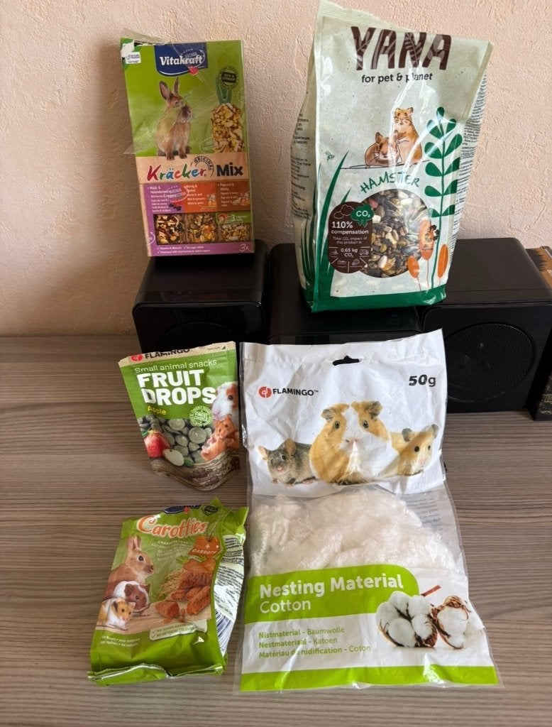 Eten hamster, Animaux & Accessoires, Rongeurs & Lapins | Accessoires, Enlèvement, Comme neuf, Accessoire pour rongeur