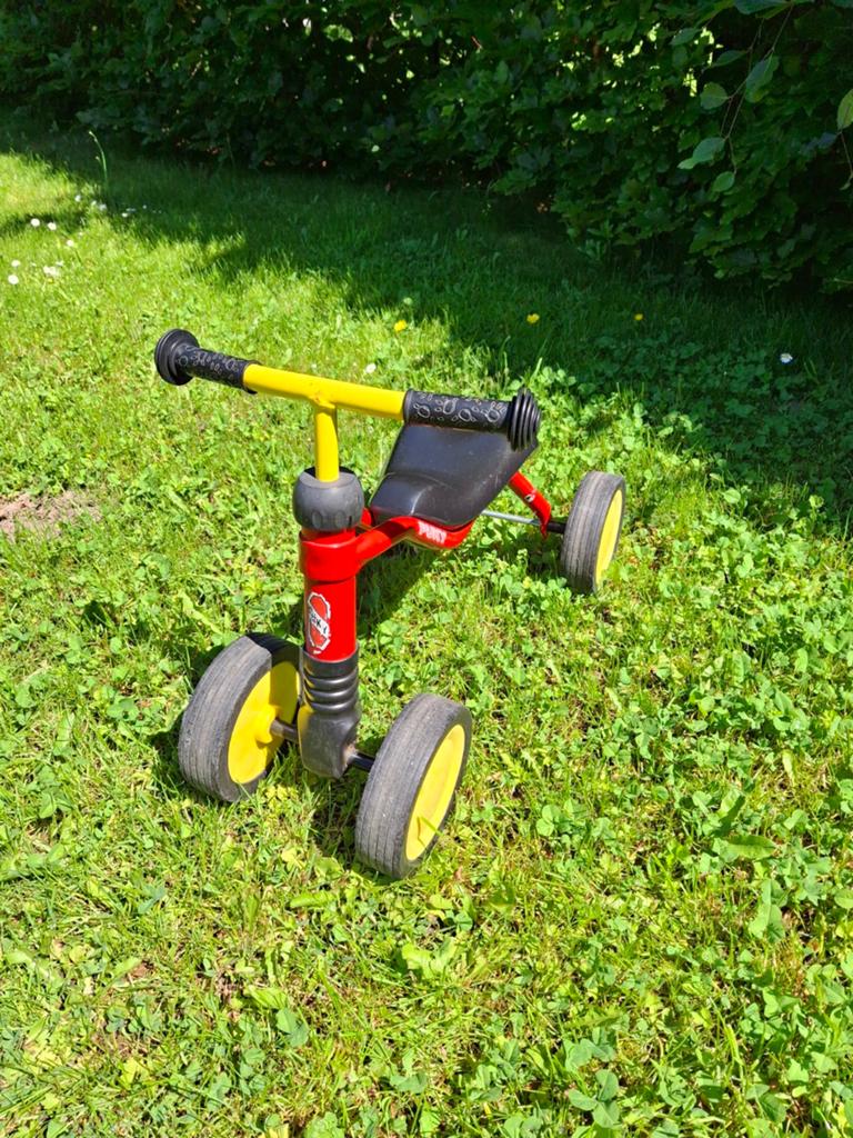 Loopfiets Puky 4 wielen, Kinderen en Baby's, Speelgoed | Buiten | Voertuigen en Loopfietsen, Ophalen, Gebruikt, Loopfiets