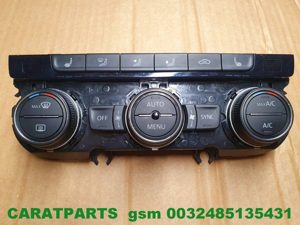 5g0907044bd golf 7 climapaneel Bedieningspaneel Climatronic, Auto-onderdelen, Dashboard en Schakelaars, Volkswagen, Gebruikt