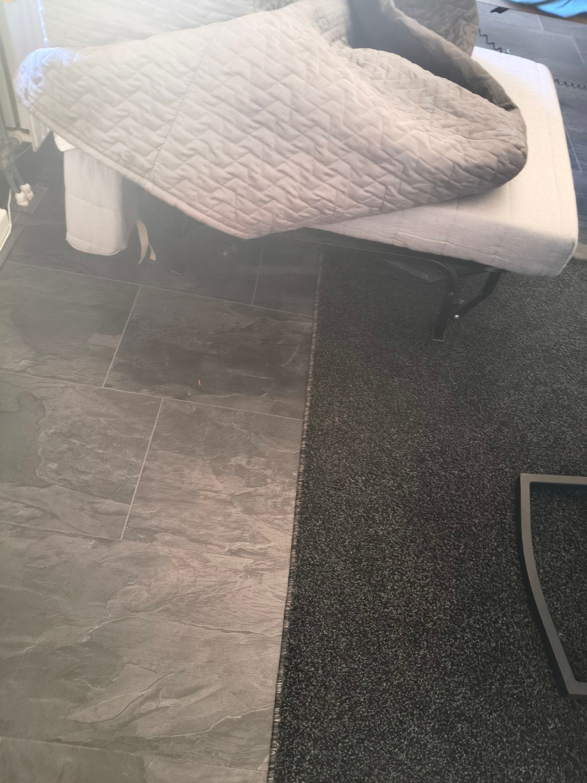stoel die in 1 handeling een eenpersoons bed is, Ophalen