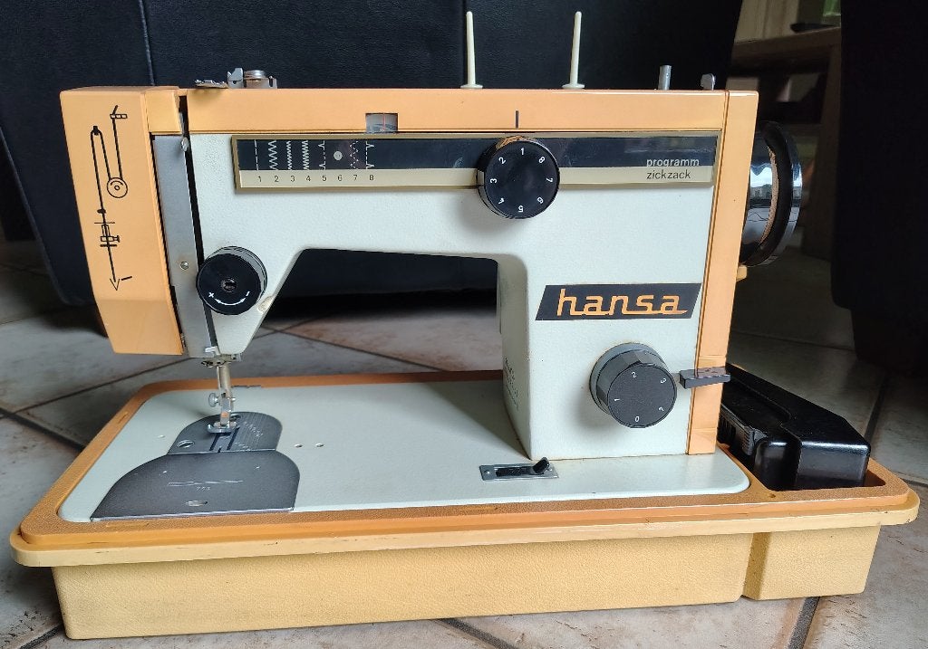Vintage naaimachine Hansa, Antiek en Kunst, Ophalen