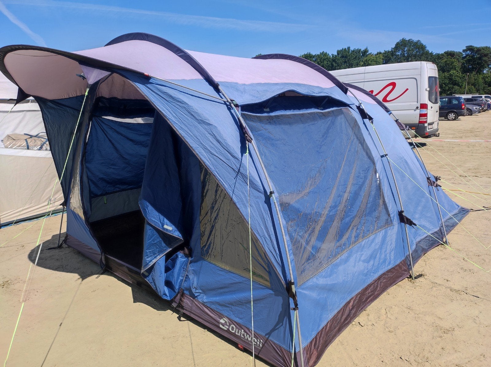 Tent outwell 5-persoons, Caravanes & Camping, Tentes, Enlèvement