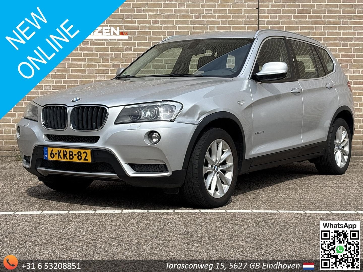 BMW X3 xDrive20i High Executive | Automaat | Leder | Climate, Argent ou Gris, Achat, Entreprise, X3