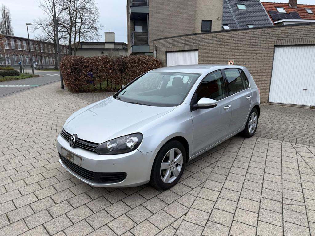 VOLKSWAGEN GOLF 6 1.6 TDI 2011 166000KM CLIMATISATION EURO5, Autos, Achat, Boîte manuelle, 5 portes, Tissu